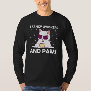 I Fancy Whiskers and Paws Cat Collection Kitten T-Shirt