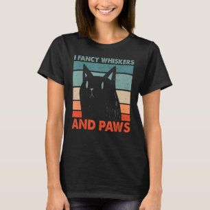 I Fancy Whiskers and Paws Cat Lover Collection Kit T-Shirt