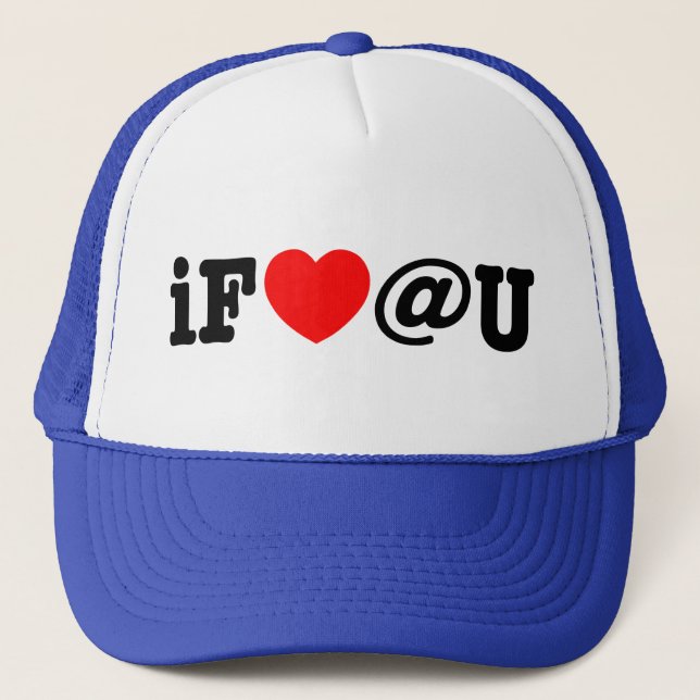 I Fart at You Trucker Hat (Front)