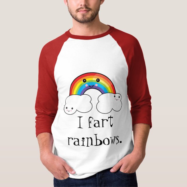 I fart rainbows T-Shirt (Front)
