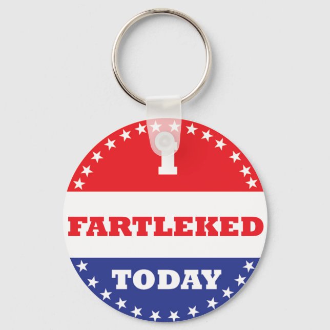 I Fartleked Today Key Ring (Front)