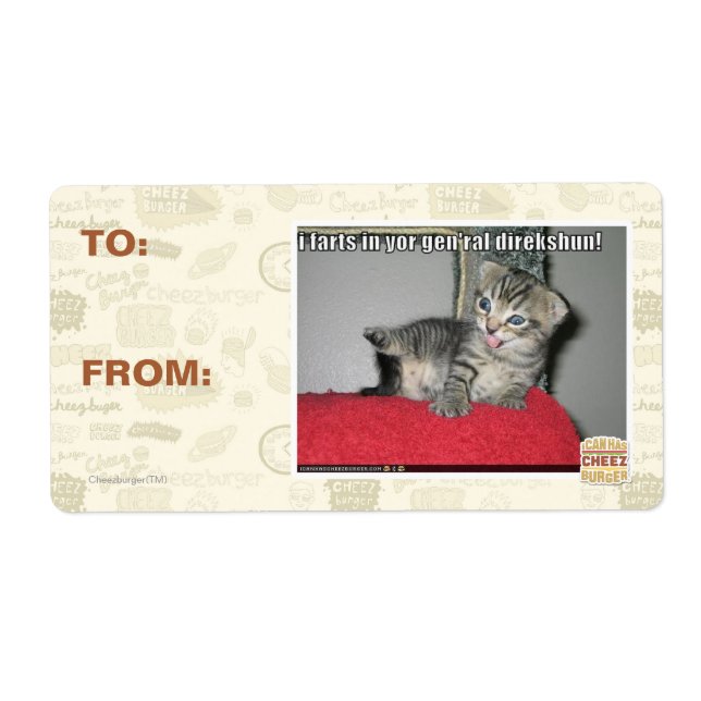 I farts in yor gen'ral direkshun (Front)