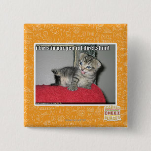 I farts in yor gen'ral direkshun 15 cm square badge