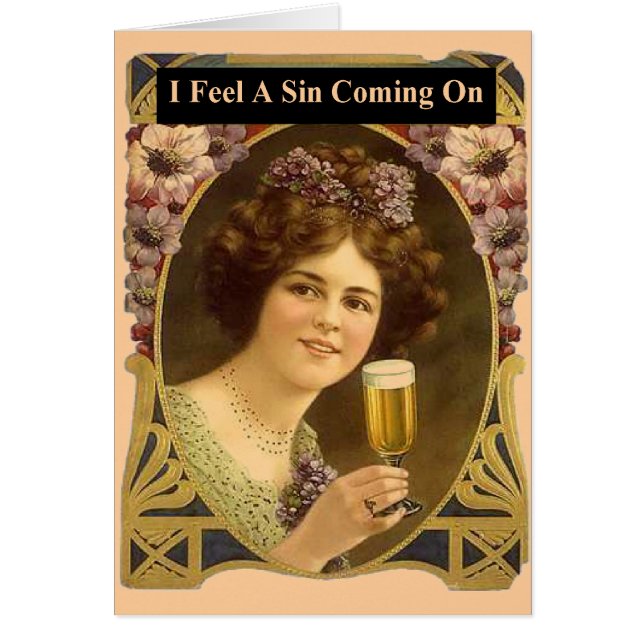 I Feel A Sin Coming On (Front)