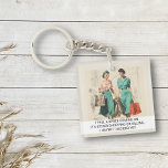 I Feel a Spree Coming  Funny Retro 50s Saying Key Ring<br><div class="desc">This design was created though digital art. It may be personalised in the area provide or customising by choosing the click to customise further option and changing the name, initials or words. You may also change the text colour and style or delete the text for an image only design. Contact...</div>