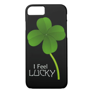 I Feel Lucky Four Leaf Clover iPhone 8/7 Case