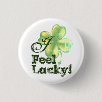 I Feel Lucky, St. Patrick's Day trucker hat, cap
