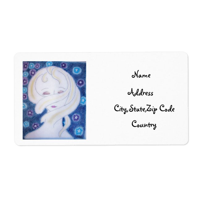 I feel my Universe-address label (Front)