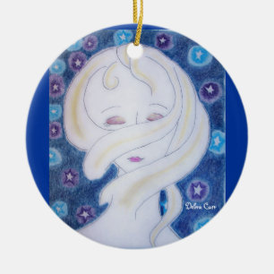 I feel my Universe-round ornament