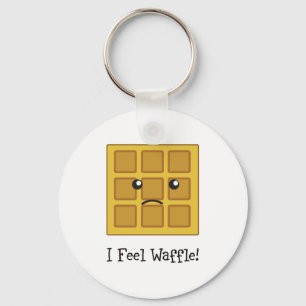 I feel Waffle! Key Ring