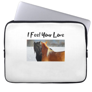 I Feel Your Love Laptop Sleeve