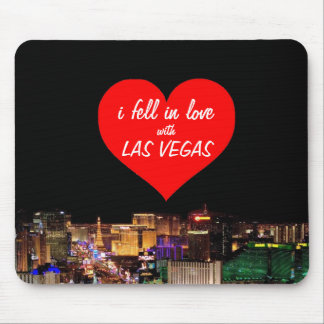 i fell in love with Las Vegas Mousepad
