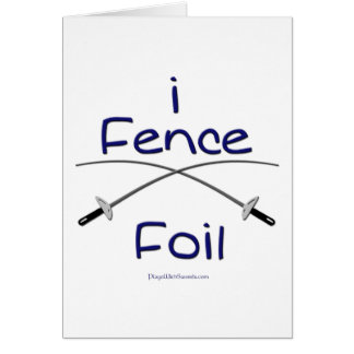 i Fence Foil (french grip) BLUE