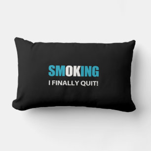 I Finally Quit - Stopped Smoking Reward Lumbar Cushion