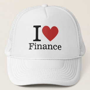 I ❤️ Finance for Employees CUSTOM Trucker Hat