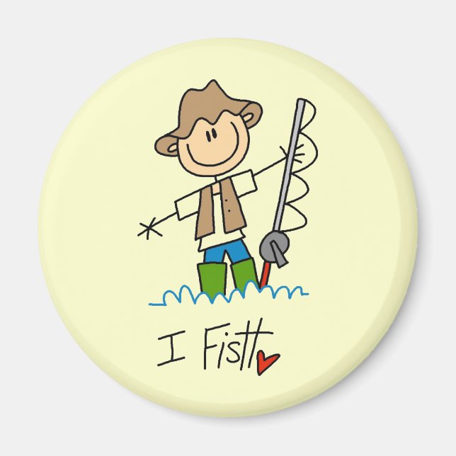 I Fish Magnet (Front)