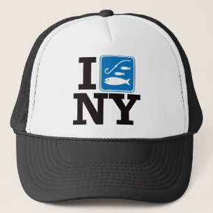 I Fish New York - NY Trucker Hat
