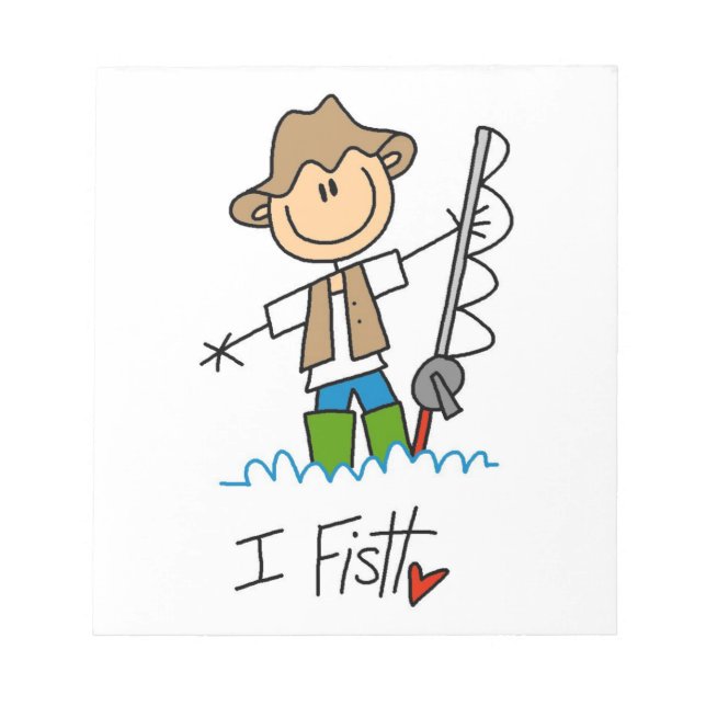 I Fish Notepad (Front)
