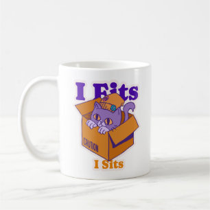 I Fits I Sits Coffee Mug