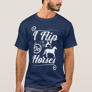 I flip on horses boy T-Shirt