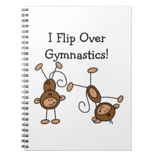 I Flip Over Gymnastics Notebook