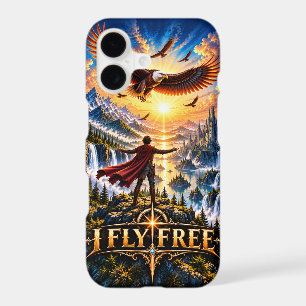 I Fly Free Epic Fantasy Eagle iPhone 17 Case