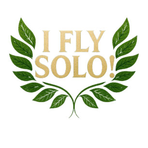 I_FLY_SOLO_Solo_Success_Crown_Your_Journey! T-Shirt