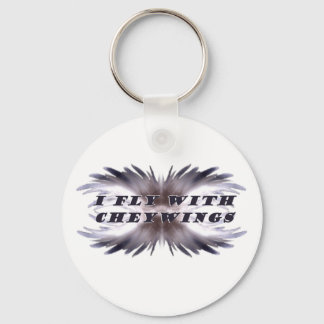 I fly with CHEYWINGS Key Ring