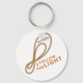 I follow the light keychain