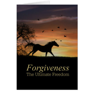 I Forgive You Card, All Is  Forgiven