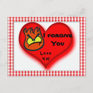 I forgiveYou, Love Ya!_ Postcard