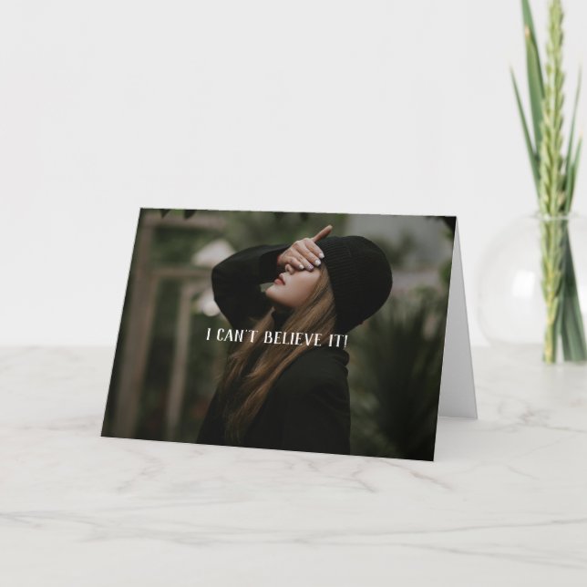 I FORGOT APOLOGY CARD (Front)