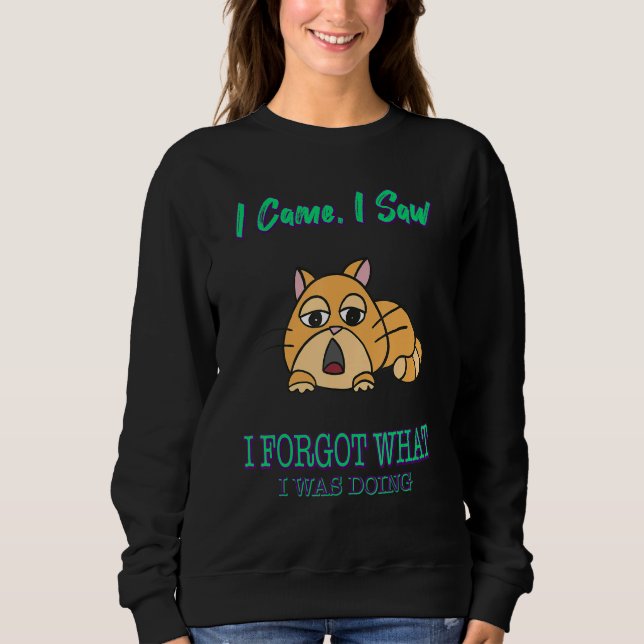 I Forgot What I Was Doing Sweatshirt (Front)
