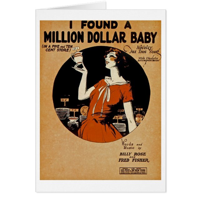 I Found A  Million Dollar Baby (Front)