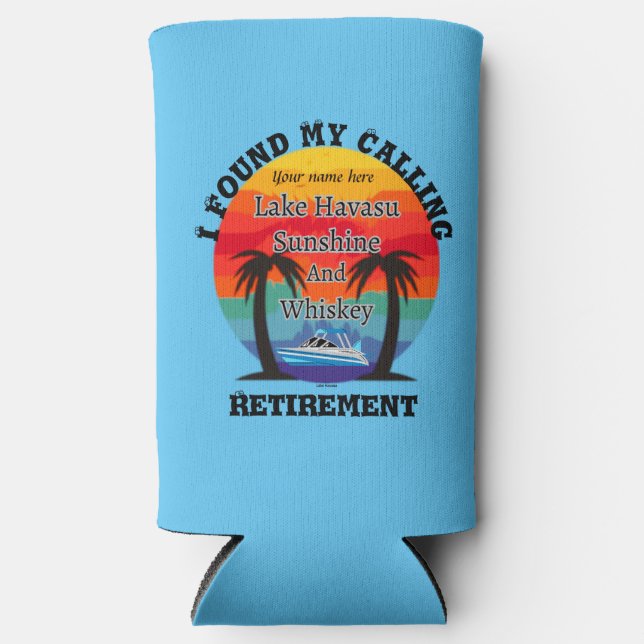 I found my calling seltzer can cooler (Front)