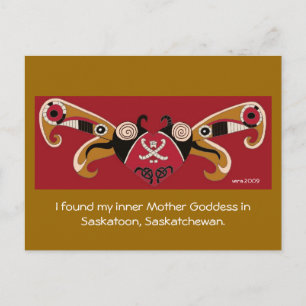 I Found My Inner Mother Goddess Postcard