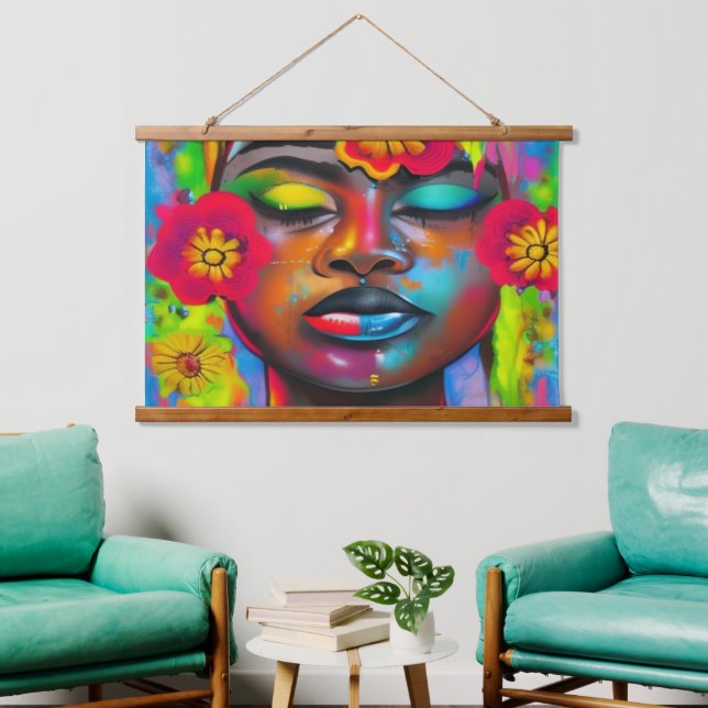 I Found My Peace Hanging Tapestry (Living Room)