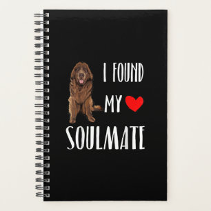 I found my soulmate newfie dog best friend gift planner
