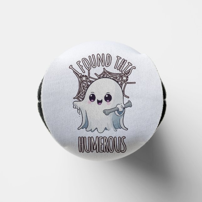 I Found This Humerus Funny Halloween Ghost Seltzer Can Cooler (Bottom)