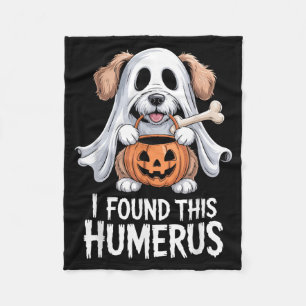 I Found This Humerus Halloween Costume 1 Fleece Blanket