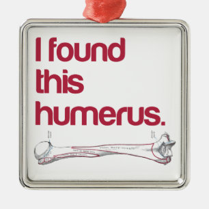 I found this humerus metal tree decoration