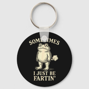 I Funny Fartin Frog Meme Funny Humour Key Ring