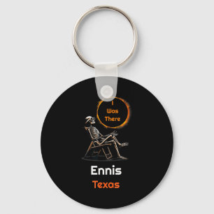 I Funny Solar Eclipse Ennis Texas There Key Ring