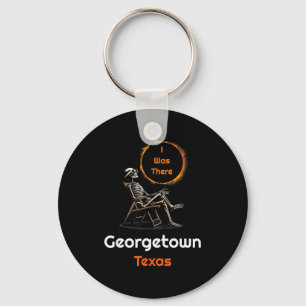 I Funny Solar Eclipse Georgetown Texas There Key Ring