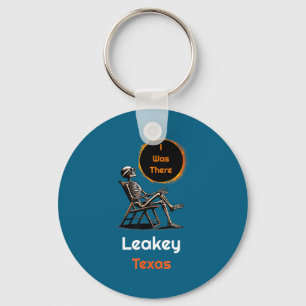 I Funny Solar Eclipse Leakey Texas There Key Ring