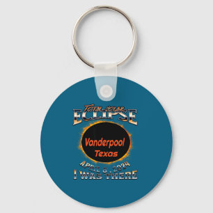 I Funny Solar Eclipse Vanderpool Texas There Key Ring