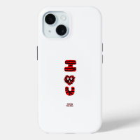 I Fuzzy U Apple iPhone 15 Case