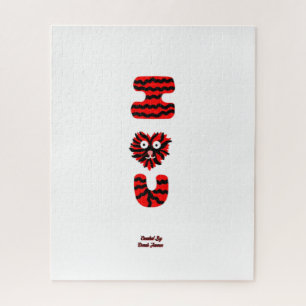 I Fuzzy U Puzzle (40.64 cm x 50.8 cm)