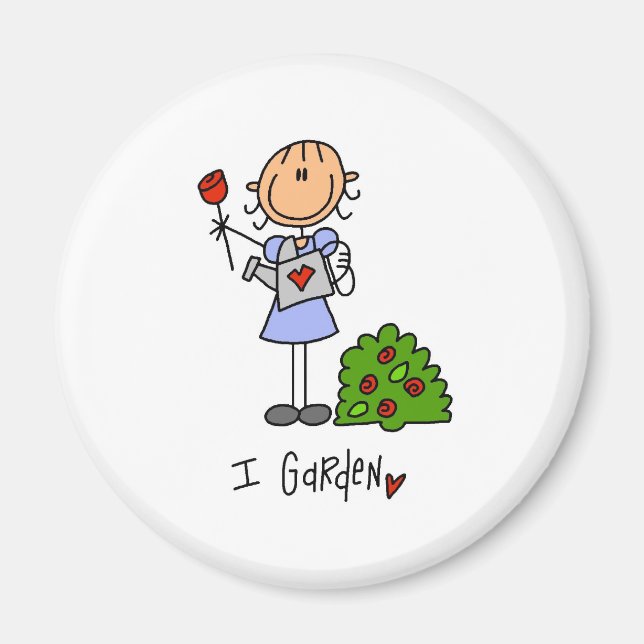 I Garden Magnet (Front)