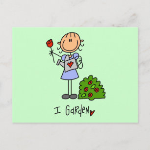I Garden Tshirts and Gifts Postcard